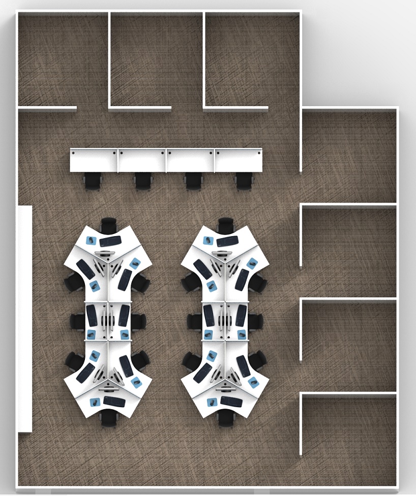 Small Office Floor Plan 6117